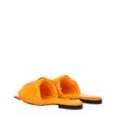 Bottega Veneta Women's Orange/Mandarin Leather Sandals And Clogs