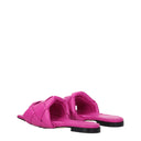 Bottega Veneta Women's Slippers And Clogs Fuchsia/Mauve Leather