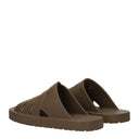 Bottega Veneta Men's Sandals And Clogs Green/Liana Rubber