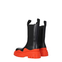 Bottega Veneta Women's Ankle Boots Leather Black/Sunburst