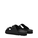 Palm Angels Mujers Sandalias Piel Negro
