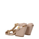 Stella Mc Cartney Women's Sandals Eco Leather Pink/Dune