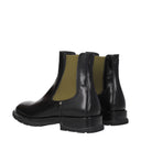 Buty męskie Alexander Mc Queen Skórzane Czarne/Khaki