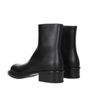Alexander Mc Queen Men's Boots Black Leather