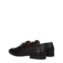 Salvatore Ferragamo Giove Men's Moccasins Black Leather