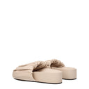 Jil Sander Loafers And Clogs Women's Leather Pink/Powder Pink