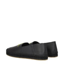Salvatore Ferragamo Espadrillas Gus Mens Leather Black/Lime