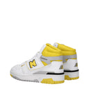 New Balance Sneakers 650 Men's Leather White/Yellow