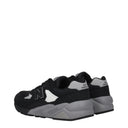 Trampki New Balance 580 Damskie Zamszowe Czarno-Srebrne