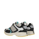 Fendi Sneakers Faster Men's Fabric Gray/Slate