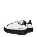 Love Moschino Women's Sneakers White/Black Leather