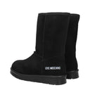 Love Moschino Women's Suede Ankle Boots Black