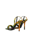 L'Attico Siena Donne's Sandali in pelle multicolor