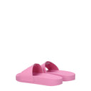 Balenciaga Gift Idea Slippers Kids Women Rubber Pink/Pink Fit