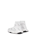 Balenciaga Gift Idea Sneakers Kids Women Fabric White/Silver