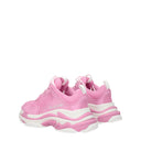 Balenciaga Gift Idea Sneakers Kids Women Fabric Pink/White