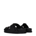 Jil Sander Women's Leather Sandals And Clogs Black