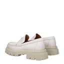 Salvatore Ferragamo Fergal Men's Moccasins Beige/Mascarpone Leather