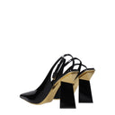 Valentino Garavani Women's Sandals Patent Black
