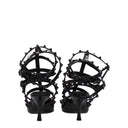 Valentino Garavani Women's Sandals Patent Black