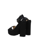 Jimmy Choo Gaia Women's Sandals Satin Black