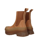 Stella Mc Cartney Women's Vibram Boots Eco Leather Brown/Biscuit