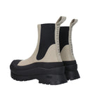 Stella Mc Cartney Vibram Boots Women Eco Leather Black/Taupe