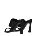 Versace Damens Sandalen aus schwarzem Leder