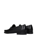 Celine Triomphe Loafers Men Black Leather