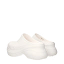 Balenciaga Crocs Slides And Clogs Women Rubber White