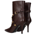 Versace Women's Boots Brown/Chocolate Leather