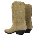 Isabel Marant Women's Suede Boots Beige