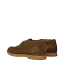 Eleventy Derby Men's Brown Suede