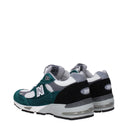 New Balance 991 Women's Sneakers Green Fabric