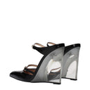 Gucci Women's Sandals Black Leather