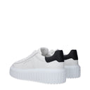 Hogan Sneakers H Stripes Women's Leather White/Black