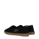 Saint Laurent Espadrillas Men Fabric Black