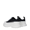 Alexander Mc Queen Women's Fabric Sneakers Black/White