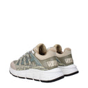 Versace Sneakers Trigreca Men's Fabric Green/Taupe