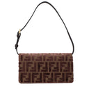 Fendi Women's Pouch Fabric Brown/Chocolate