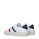 Moncler Sneakers Monaco 2 Women's Leather White/Blue