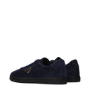 Prada Herrens Turnschuhe aus blauem Wildleder
