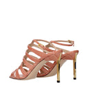Tom Ford Women's Sandals Leather Pink/Clay
