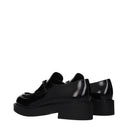Prada Women's Leather Loafers Black