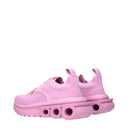 Salvatore Ferragamo Sneakers Nima Knit Women's Fabric Pink/Bubble