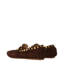 Valentino Garavani Donnas Mocassini Scamosciato Marrone/Cioccolato Fondente