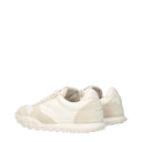 Jil Sander Sneakers Moon Damens Stoff Weiß/Grau