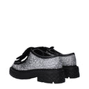 Jimmy Choo Marlow Women's Glitter Loafers Silver/Black