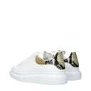 Alexander Mcqueen Sneakers Übergröße Herren Leder Weiß/Mehrfarbig