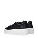 Hogan Sneakers H Stripes Women Leather Black